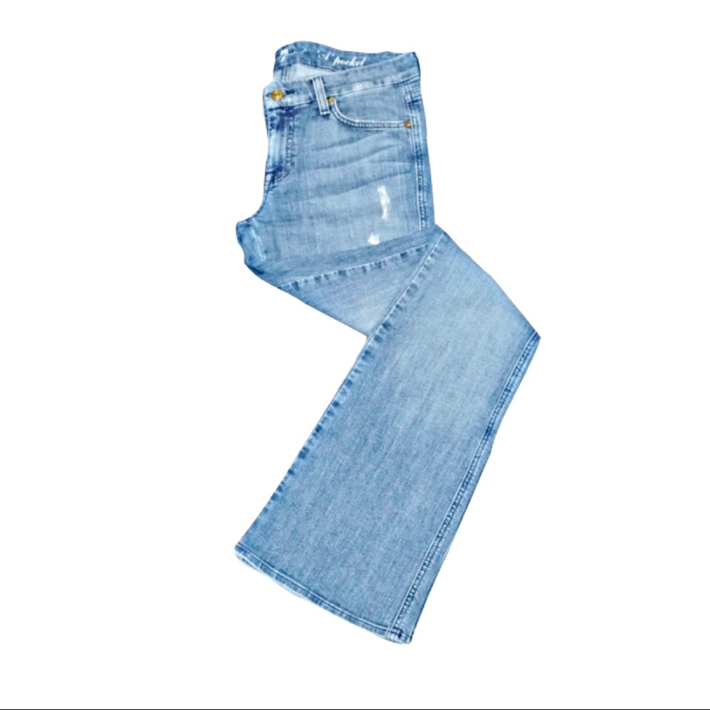 7 For All Mankind - ‘A’ Pocket Distress Jeans - 28